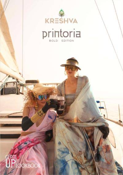 Kreshva printoria korean Designer Sarees in Delhi